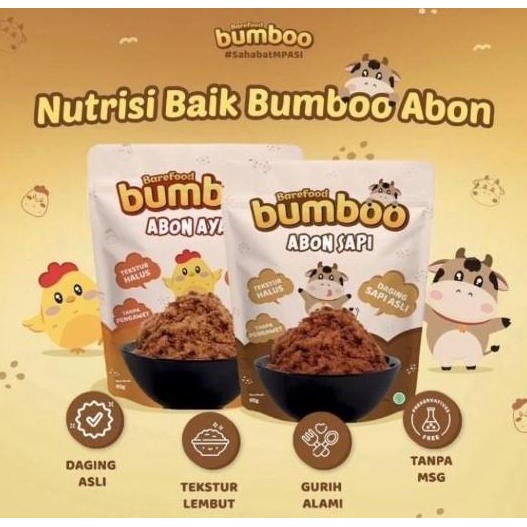 

ID | BAREFOOD BUMBOO ABON MPASI TANPA MSG & PENGAWET - ABON MPASI BUMBOO
