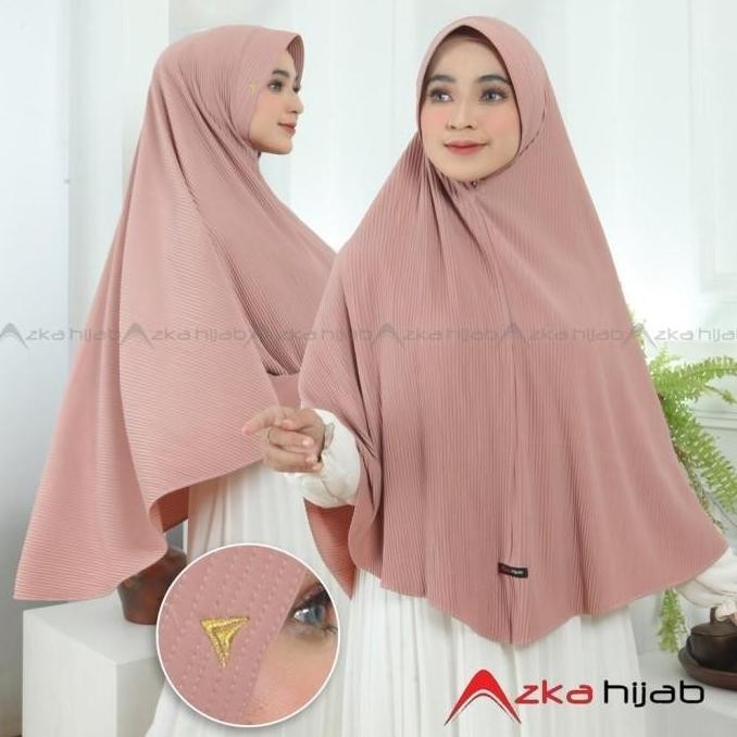Jilbab Khimar Bergo Jumbo Plisket Jersey Super ADI