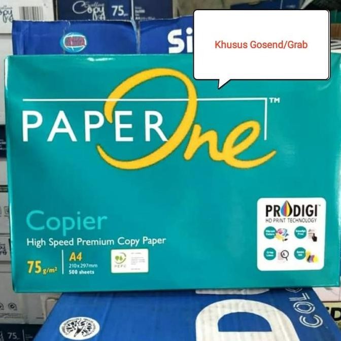 

Kertas A4 75 gram Paper One