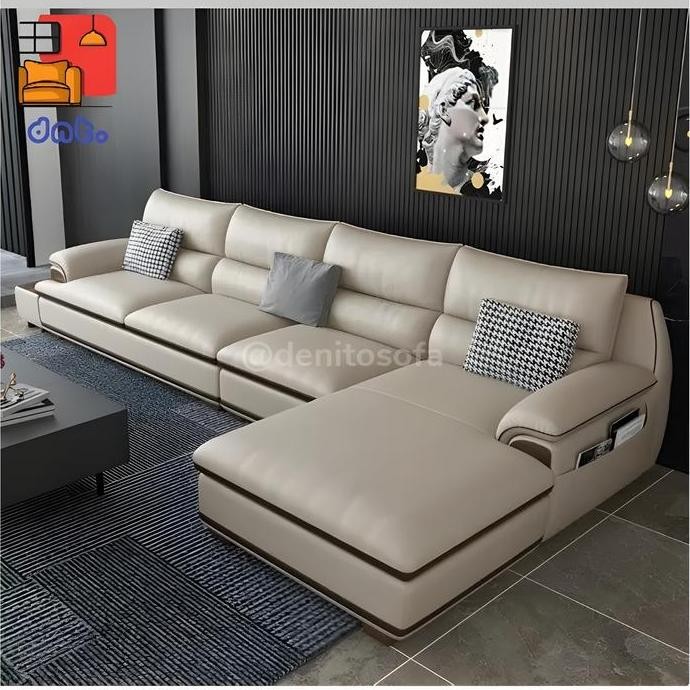 SOFA MINIMALIS LETER L - SOFA RUANG TAMU - SOFA L - KURSI MALAS