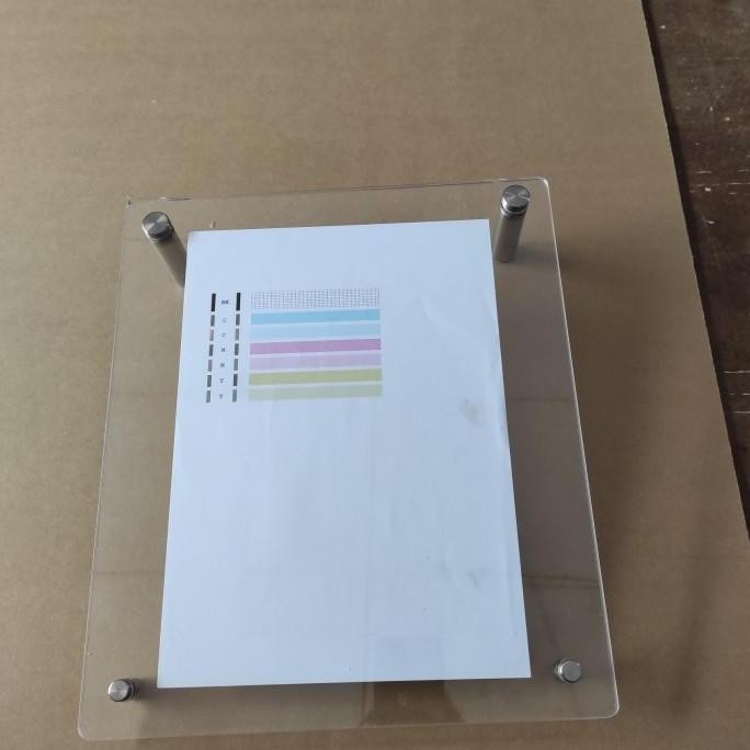 

New Product - Akrilik Display Double Jepit Menu Harga Ukuran A4 Kiarastoreku