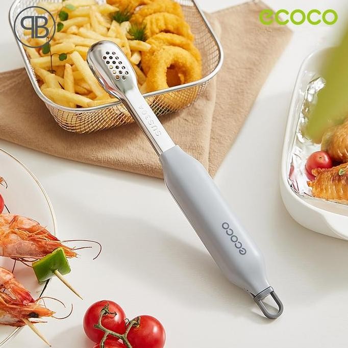 

Terlaris Papabear Ecoco Food Tongs Grey - Penjapit Capitan Makanan Peniris