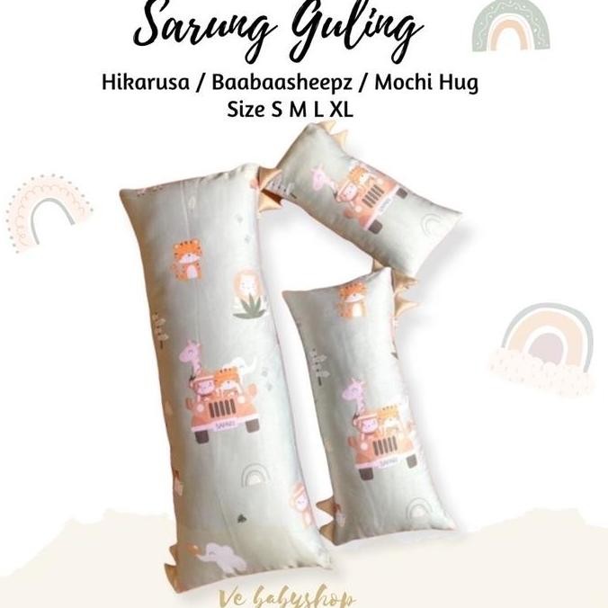 New Product - Sarung Guling Hikarusa Baabaasheep Mochi Hug Tencel Organic Toko Maulida_