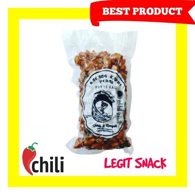 

Kacang Kapri Pedas Putto Bali 250 Gr / Kacang Tanah Daun Jeruk Pedes