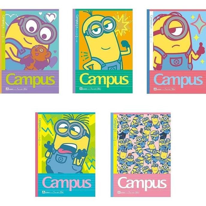 

New Product - Showa Note Kokuyo Campus B5 Minion Ruled Dots Notebook 30 Sheets Kiarastoreku