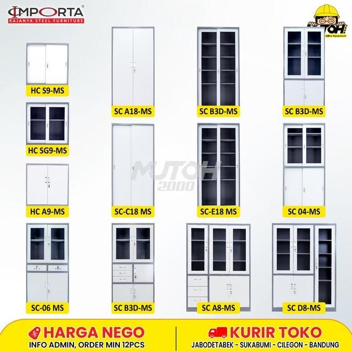 Lemari Besi Arsip Importa | Lemari Arsip Importa Series Co