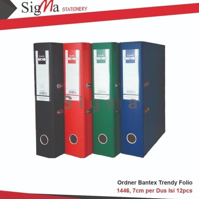 

[SOSHOP] ORDNER / ODNER BANTEX TRENDY FOLIO 1446 7CM F4 (DUS)