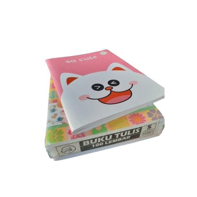 

Paket Alat Tulis Stationery Set Buku Aa 100 Lembar , Buku Tulis Tebal Kwarto , Back To School Co