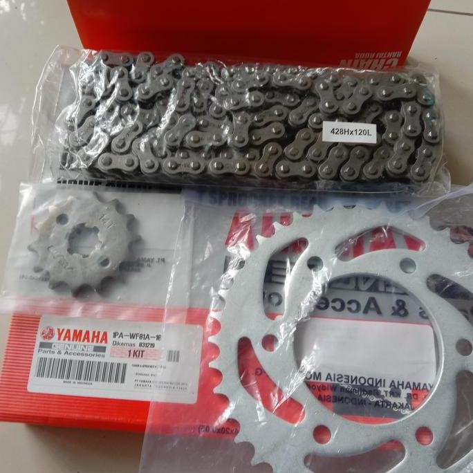 Gear Set Yamaha Vixion New Barang Ori Ygp