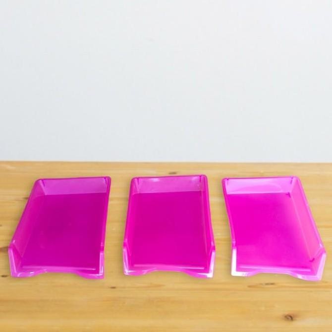 

New Product - Rak Meja Rak Dokumen Kertas 3 Susun - Document Tray Kiarastoreku