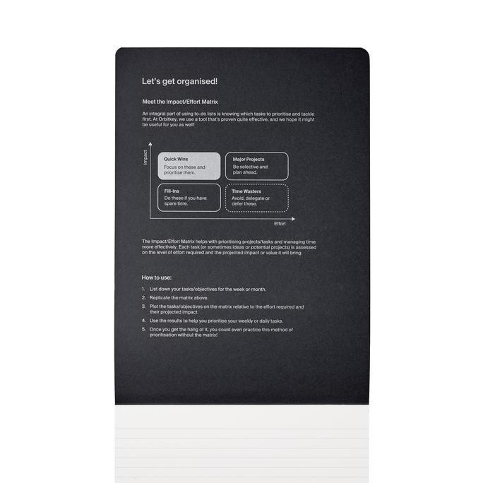 

New Product - Orbitkey Organisation Notebook A4 - 3 Pack Kiarastoreku