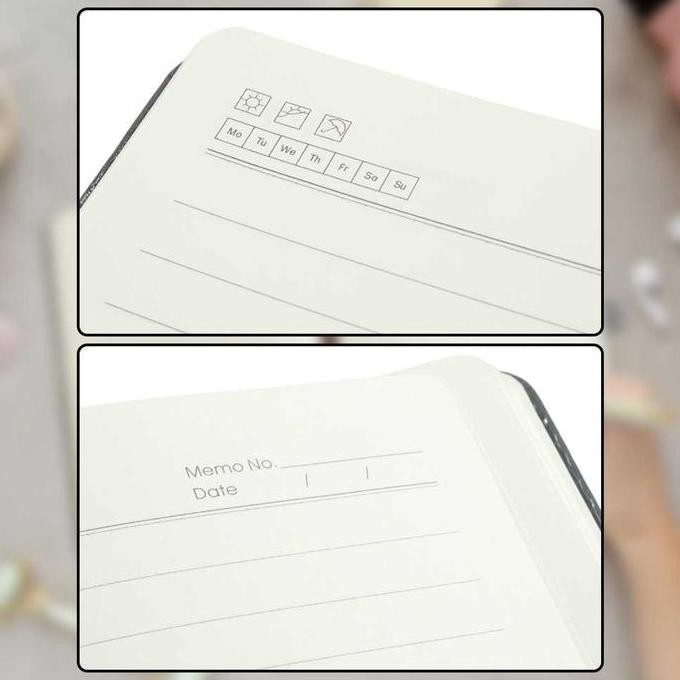 

New Product - Buku Catatan Harian Jurnal Agenda Notebook Binder Diary Kerja Kantor Sekolah Kuliah A5 A6 A7 200 Halaman - Gray A7 Kiarastoreku