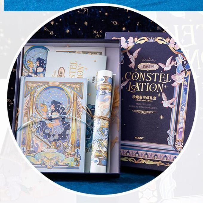 

Buku Notebook Diary The Zodiac Constelation + Gift Box Jurnal Set 8509 Co