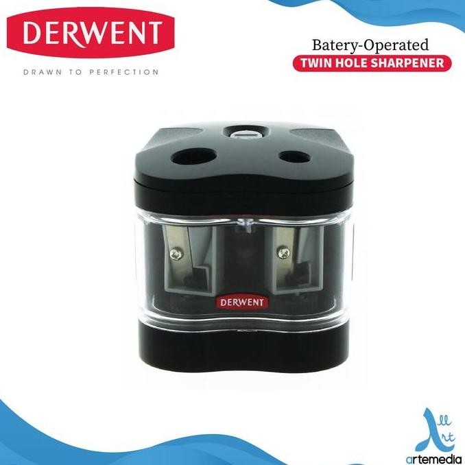 

Derwent Battery Operated Twin Hole Sharpener Rautan Pensil Co