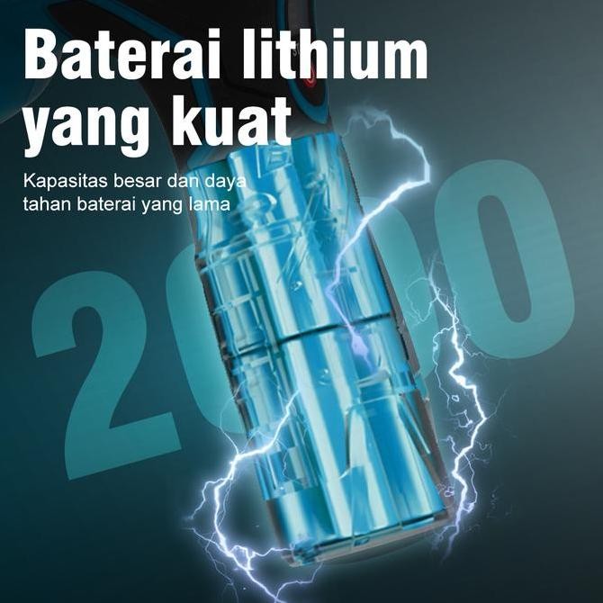 Cordless Mesin Poles 12V Polisher Machine 6" Multifungsi  Electronic polisher  body motor baterai me