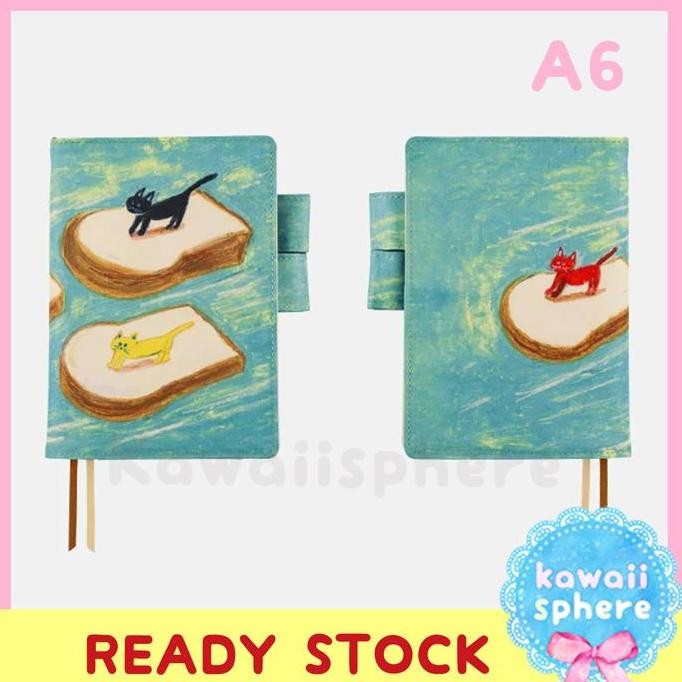 

Hobonichi A6 Cover (Only) | Keiko Shibata Bread Floating | Hobonichi Cover Limited Co