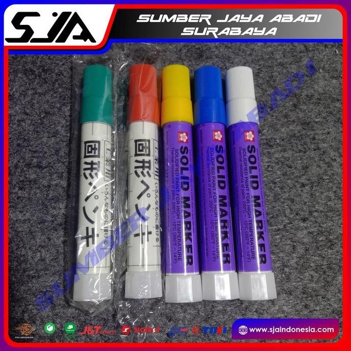 

Solid Steel Marker/Spidol Penanda Besi Baja Permanen Sakura Per Doz Co