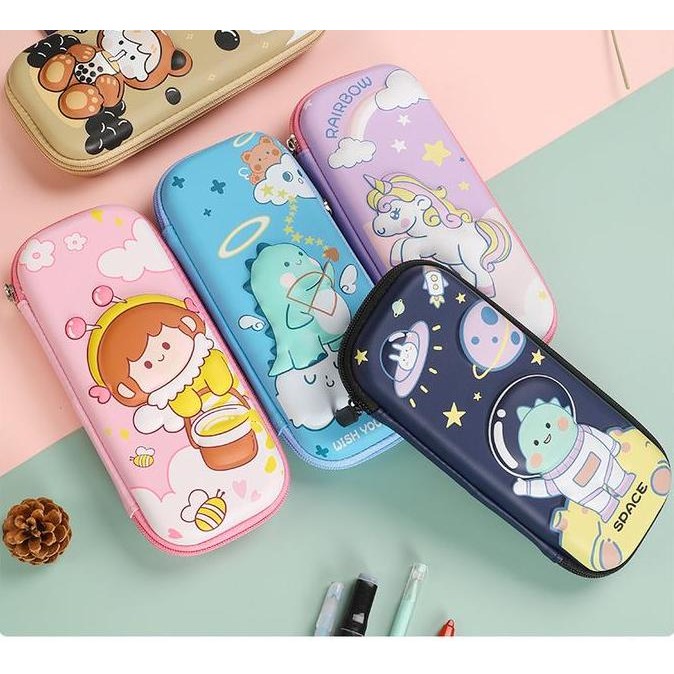 

Kotak Pensil Karakter 3D Timbul Lucu Unik Tempat Pensil Unicorn Acs12 Co