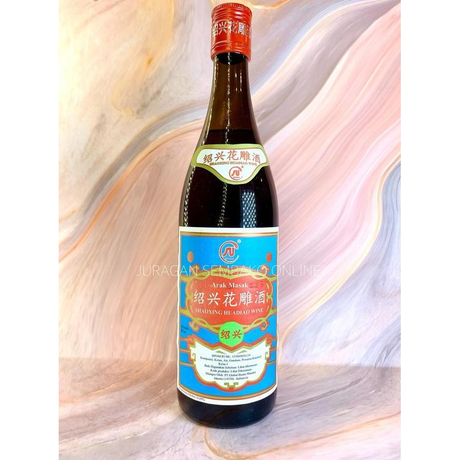 

Promo Arak Masak Shaoxing Rice Wine 640 Ml / Shao Shing / Sao Xing / Huadiao