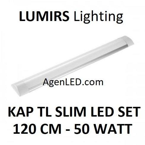 LUMIRS Lampu TL LED SLIM 50W 120cm Kap t8 t5 50 w watt Neon 120 cm S3