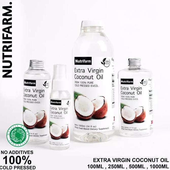 

Murah Virgin Coconut Oil 1L Extra Virgin Coconut Oil Premium Pure Vco Minyak Kelapa Murni 500Ml