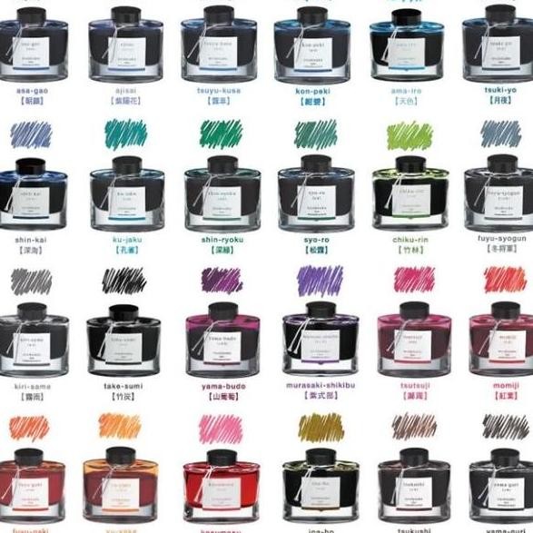 

Pilot Iroshizuku Ink 50 Ml /Tinta Iroshizuku Ink Fountain Pen Co