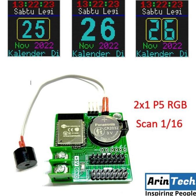 

Kontroller Kalender Digital Wifi Full Color Rgb Co