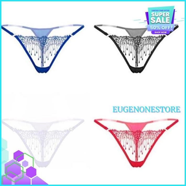 G STRING SEXY CELANA DALAM WANITABORDIR THONG TRANSPARAN CD C BEST PRODUK