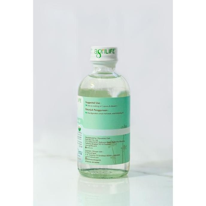 

Grosir Vco, Virgin Coconut Oil Agrilife Cold Pressed, Organik - 120 Ml