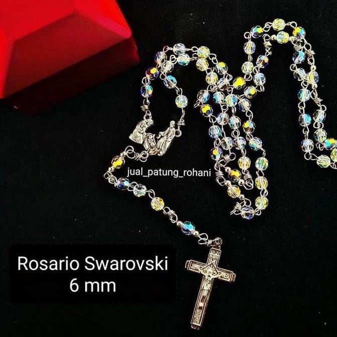 Rosario Kristal Swarovski 6 Mm Co