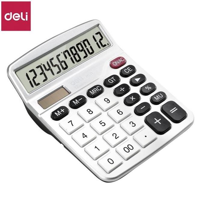 

[Special 6.6] Deli Kalkulator Meja / Desktop Calculator Layar 12 Digit Warna Lucu Em221 Co