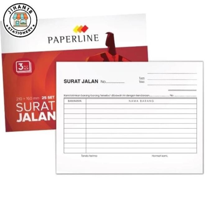 

Surat Jalan 3 Play Per Pack Isi 10 Buku Co