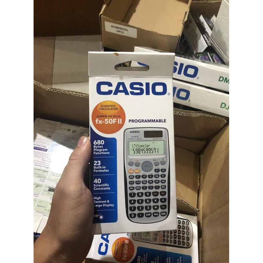 

Casio Fx 50 F Ii Super Fx Plus Co