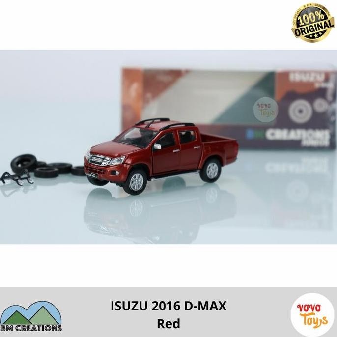 BM Creations 1/64 ISUZU 2016 D-MAX Red