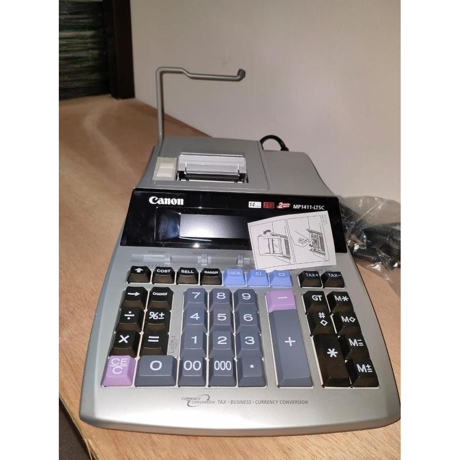 

Kalkulator Desktop Printing Canon Tipe Mp 1411 Ltsc 14 Digit Co