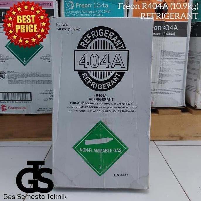 Freon R404A Refrigerant | Freon R 404 Refrigerant | R404 Refrigerant | R 404A Refrigerant Tabung