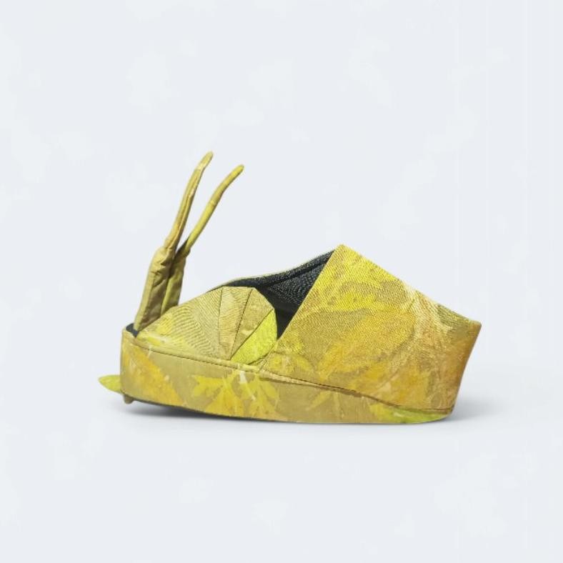 Lp_12 Udeng Pacul Gowang Batik Print, Bisa Dilipat Dan Dicuci He13