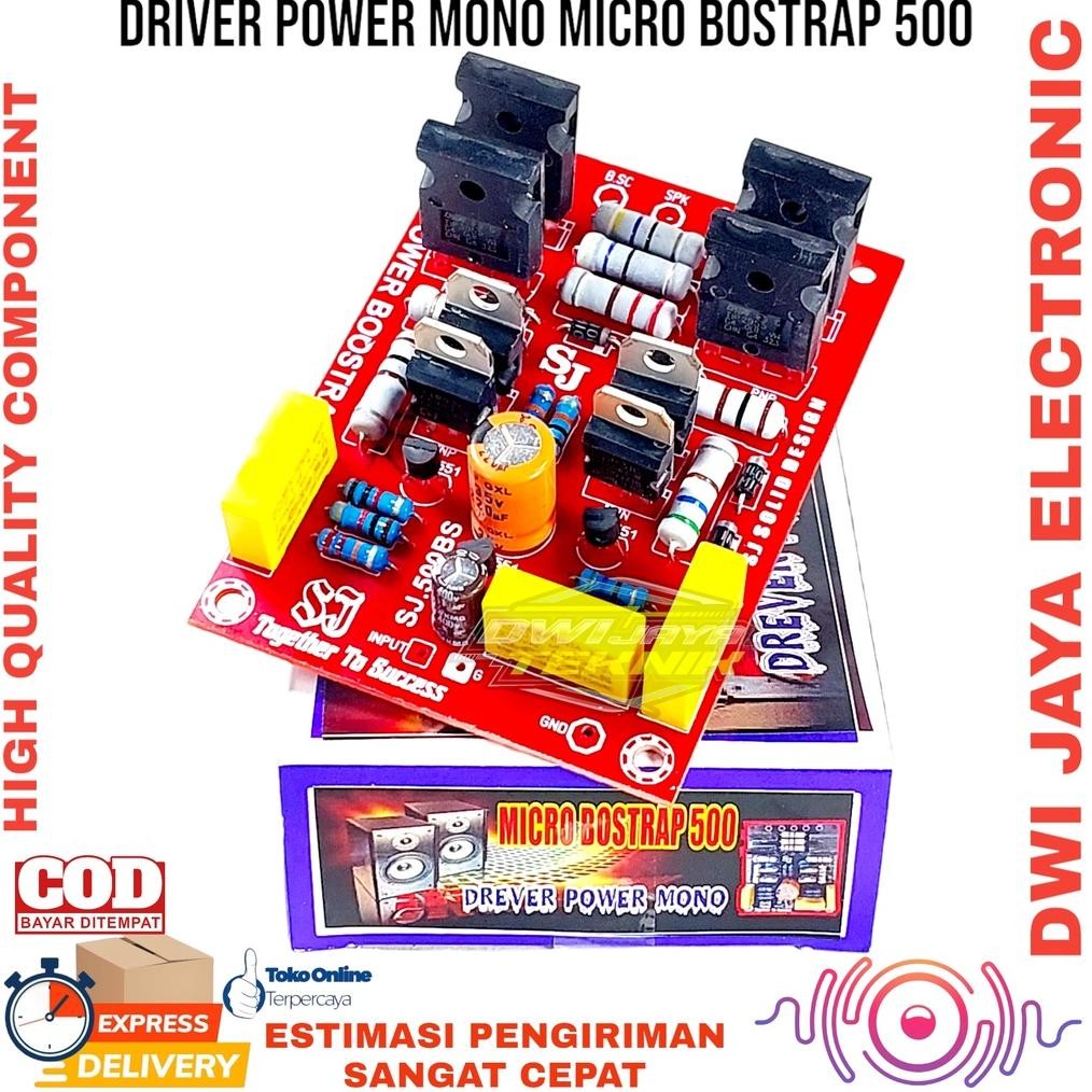 Kit Driver Power Mono BOSTRAP 500 Sub Low