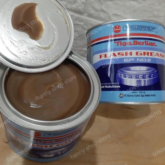 Grease Gemuk Lithium Bearing Ktb Tiga Berlian Ep No.2 - 500Gram Best Quality