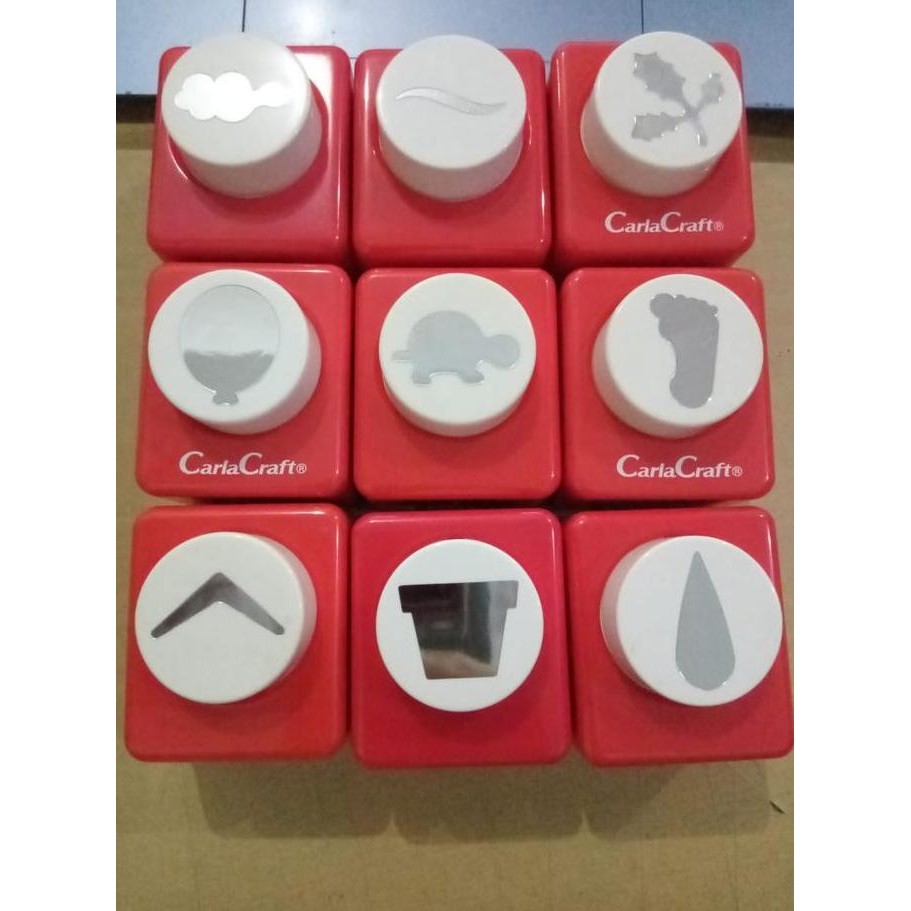 

PEMBOLONG KERTAS CARLA CRAFT PUNCH SERI II CP-2