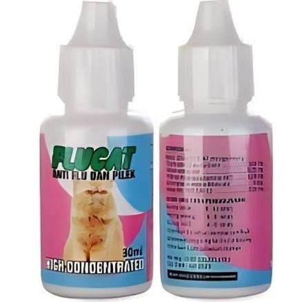 FLUCAT OBAT KUCING FLU DEMAM BATUK OBAT FLU KUCING