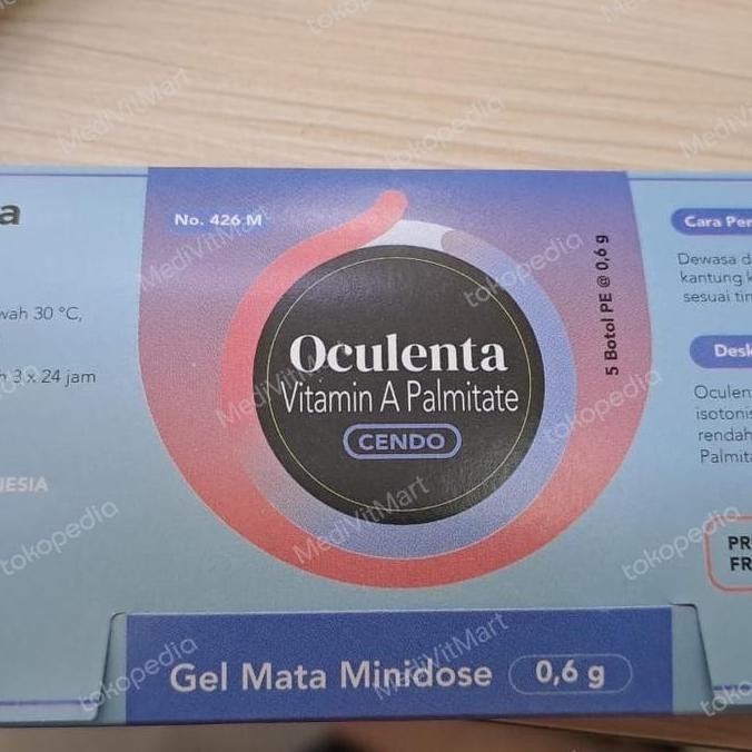 TERMURAH - Oculenta  gel mata minidose 0,6g