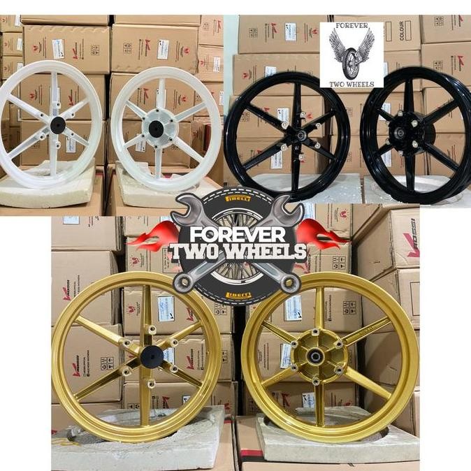 Velg vrossi v rossi sprint derik kawasaki ninja r rr 150 palang 6 ORI