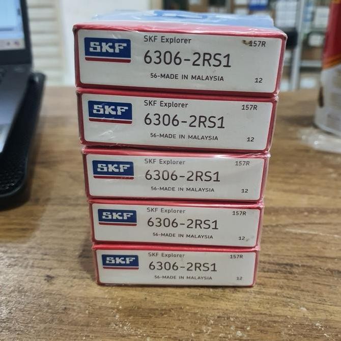 Bearing SKF 6306-2RS1 6306 2RS1 6306RS Laher SKF Made In Malaysia
