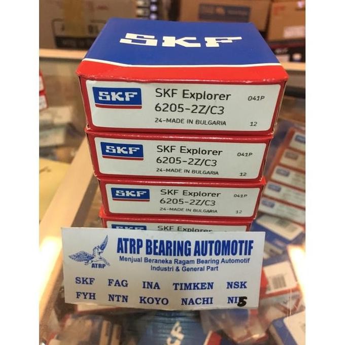 BALL BEARING 6205 2Z/C3 6205 ZZ/C3 SKF