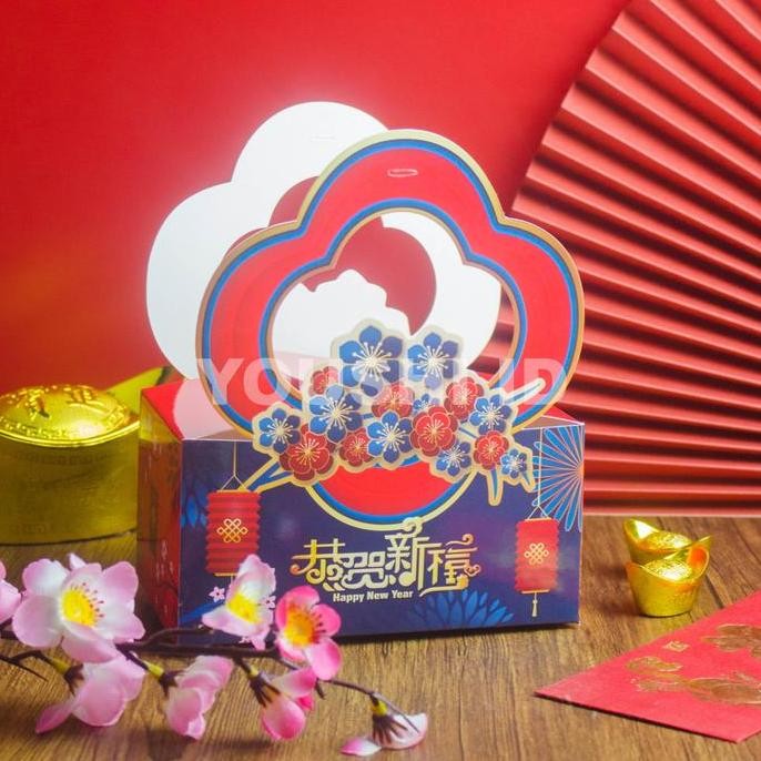 

Box Imlek Cny Ekonomis Kotak Kue Kering Cookies Dus 1 Toples 350Gr Co
