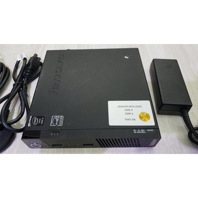 Lenovo Thinkcentre M73 Tiny Pc Ci5 Gen 4 8Gb-500Gb New Stok