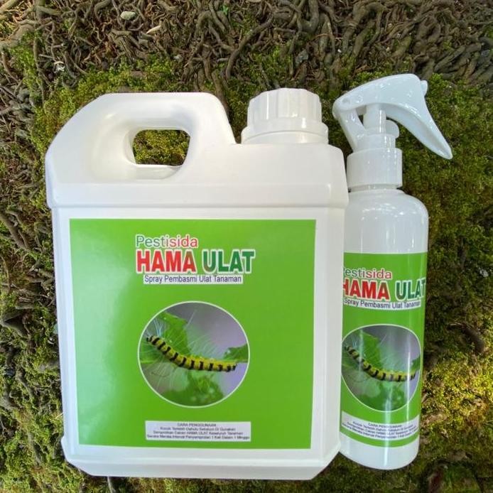 PESTISIDA Spray Pembasmi Hama Ulat Tanaman | Ulat Bulu | 1 LITER+250ML