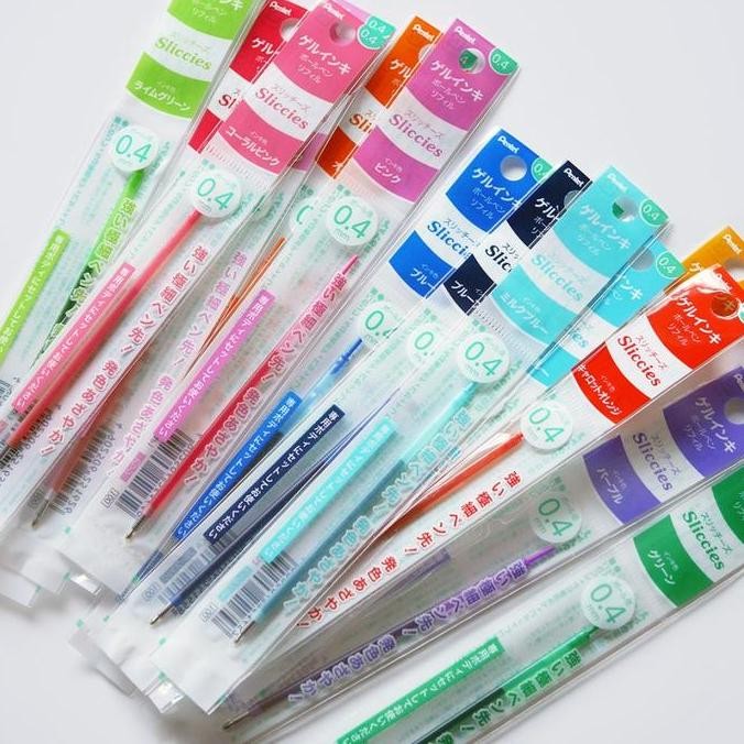 

PROMO! Pentel i+ Refill Sliccies Multi Pen 0.4mm 0.5mm XBGRN4 XBGRN5 XPUT105