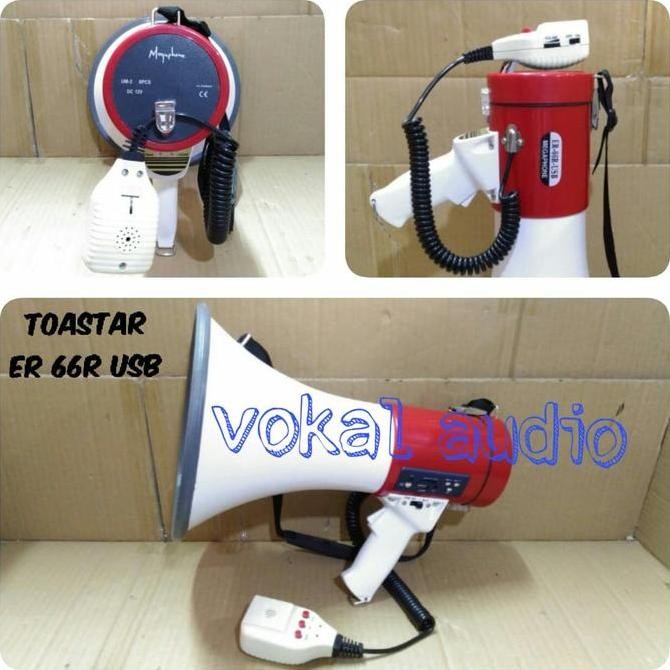 MEGAPHONE TOASTAR ER 66 R - USB